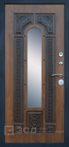Фото «Дверь с шумоизоляцией и зеркалом №7»